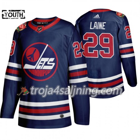 Winnipeg Jets tröja Patrik Laine 29 Adidas 2019 Heritage Classic Navy Authentic - NHL Tröjor Barn Winnipeg Jets tröja Patrik Laine 29 Adidas 2019 Heritage Classic Navy Authentic - NHL Tröjor Barn